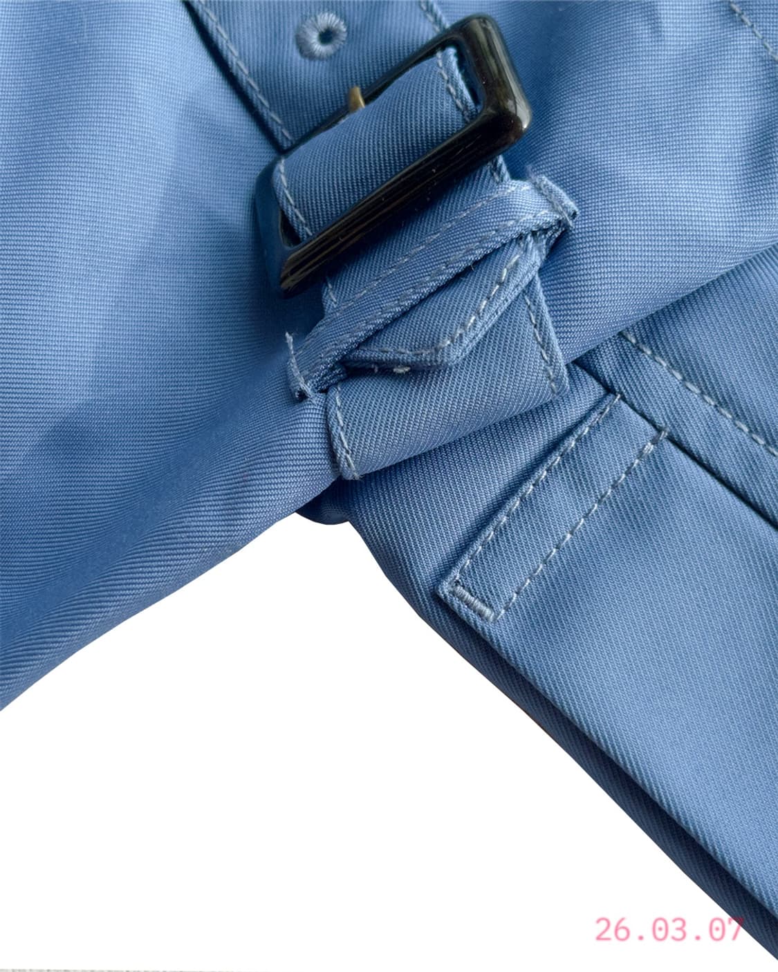 Blue Trench Jacket 블루 트렌치 자켓 상품이미지2