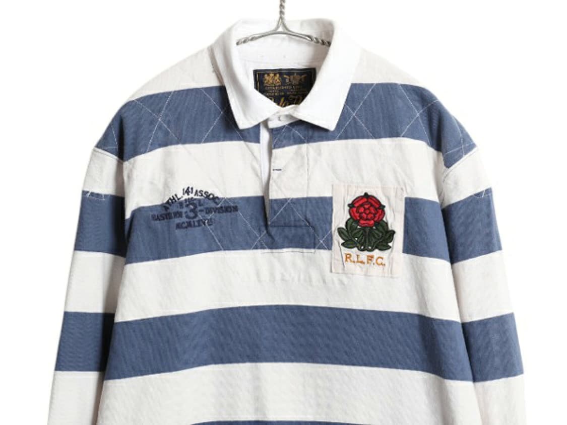 폴로 랄프로렌 장미패치 럭비티 상품이미지2