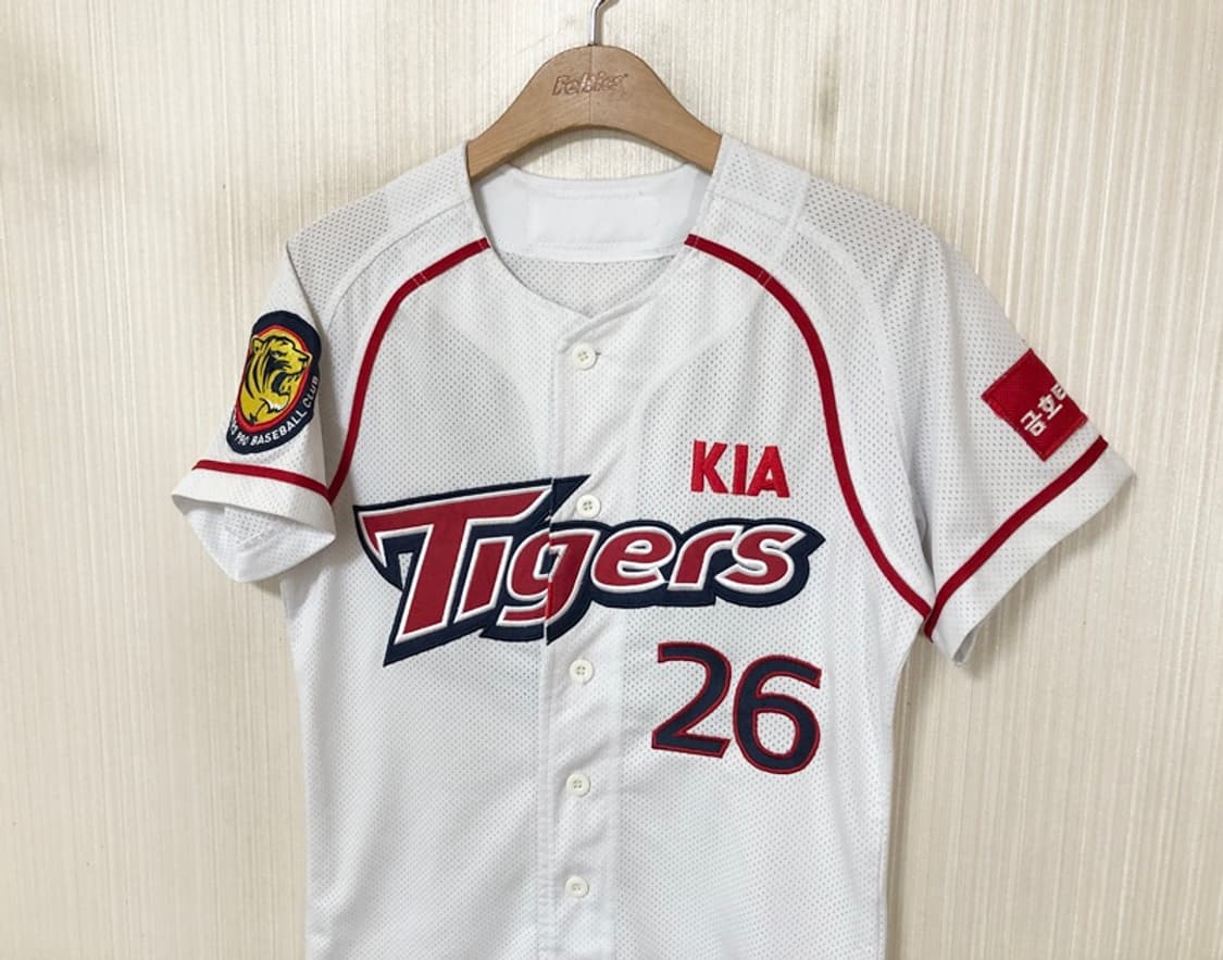 KBO 비젼코리아 기아타이거즈 올드 홈유니폼/져지 85 #26 서재응 상품이미지5