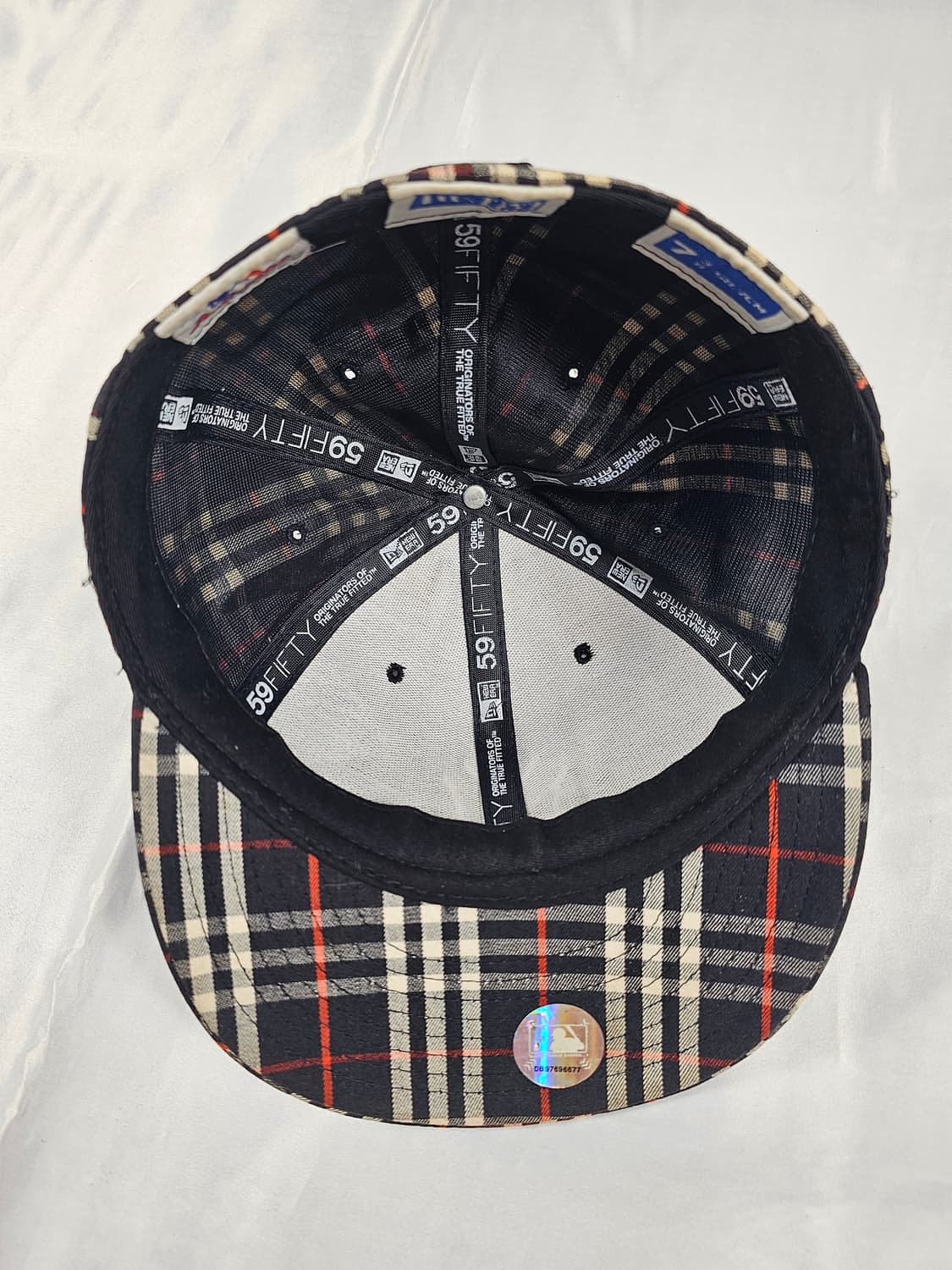 뉴에라버버리체크스냅백 상품이미지5