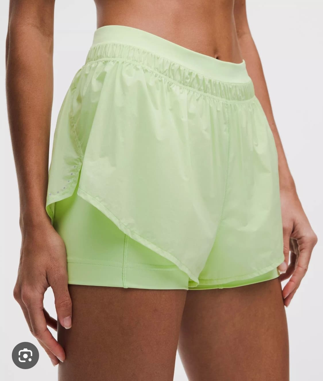 lululemon 룰루레몬 투명 2-in-1 하이라이즈 쇼츠 3" 상품이미지1