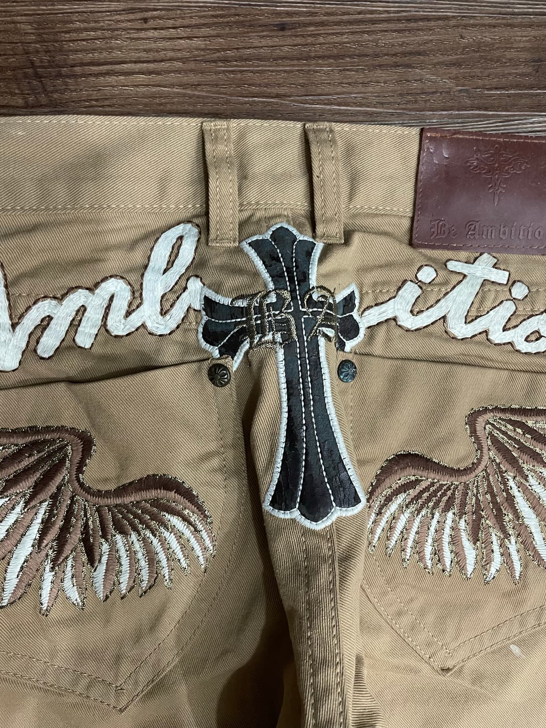 Be Ambition Cross Patch Wing Pants 상품이미지8