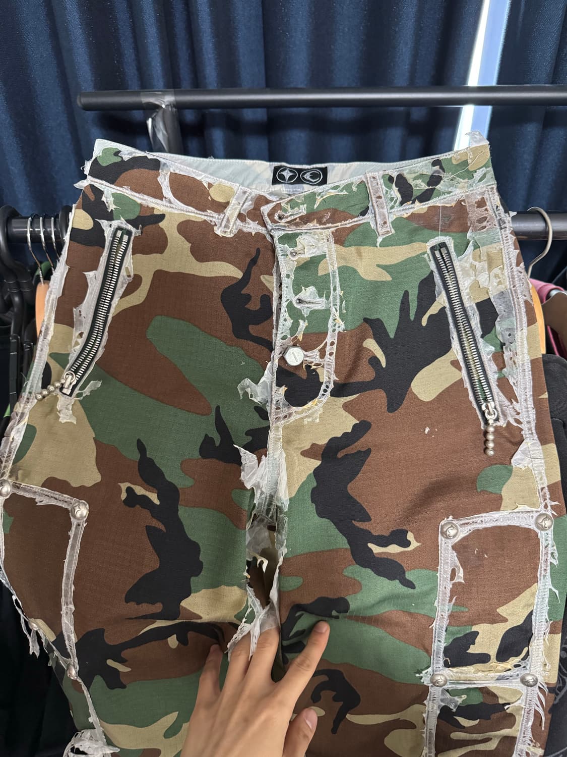 떠그클럽 burnt bio army pants size1 상품이미지3