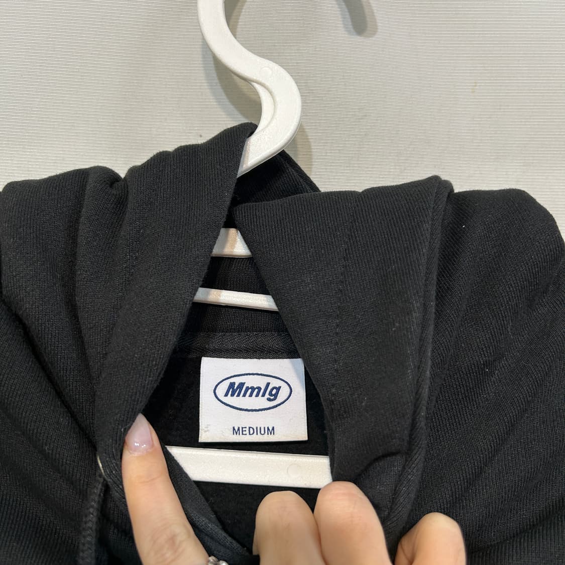 Mmlg 남성 기모 후드티 M 상품이미지2
