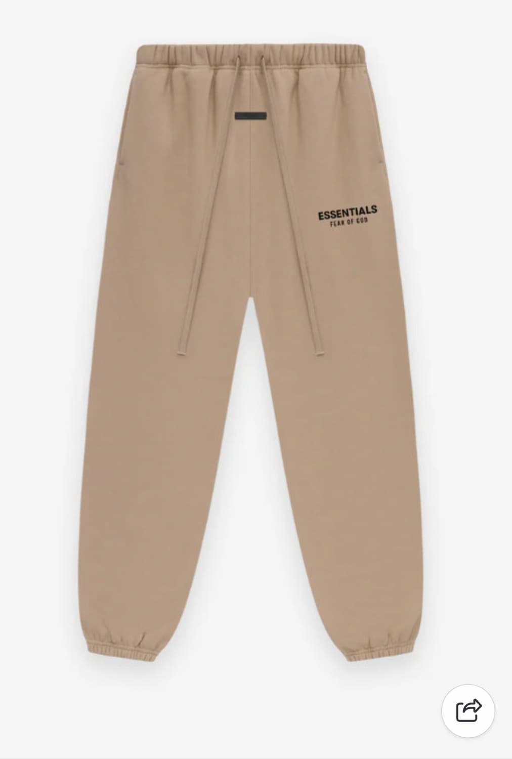 피어오브갓 에센셜 플리스 조거팬츠 상품이미지1