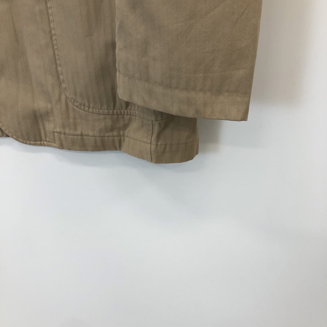 헤지스 클래식 코튼혼방자켓 110 사이즈 상품이미지3