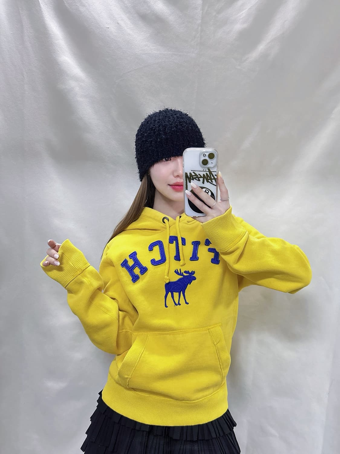 아베크롬비 빅로고 후드  상품이미지2