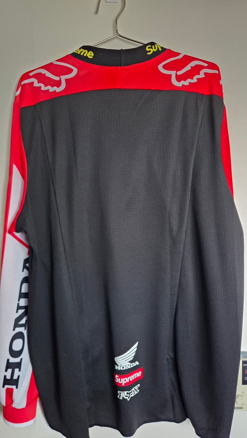 슈프림 x 혼다 x 폭스 레이싱 모토 저지 탑 XL 상품이미지3