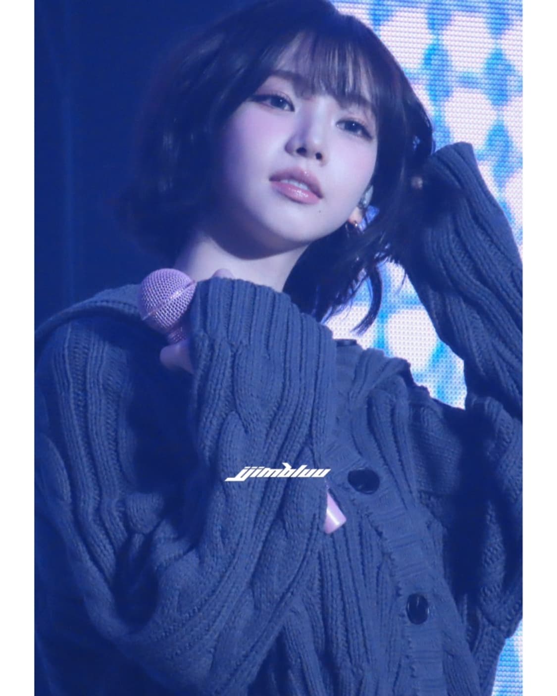 밀로 우먼 버튼 후드 볼레로 가디건 카키 상품이미지3