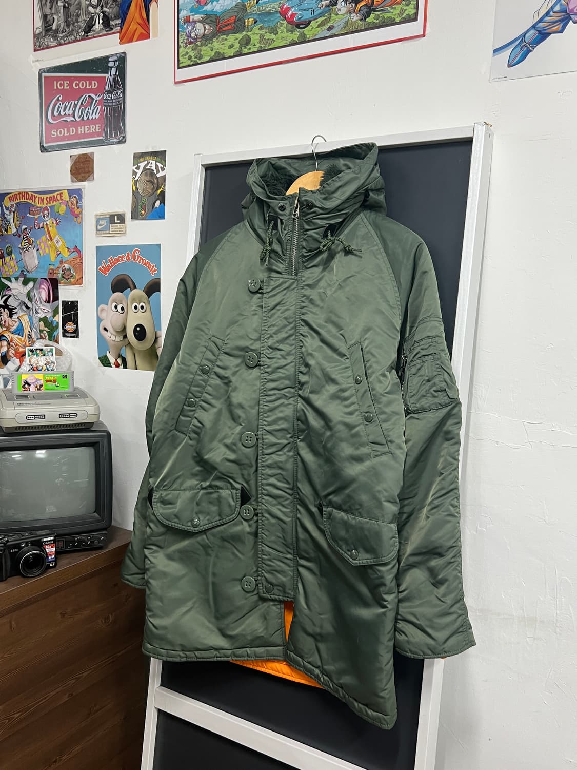 Schott 쇼트 밀리터리 N3B 야상 파카 상품이미지1