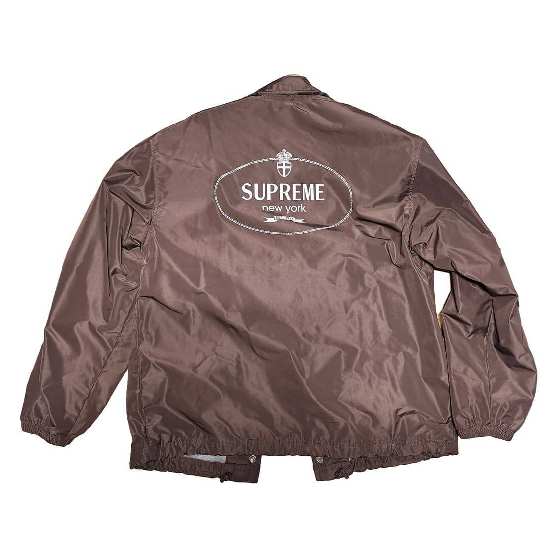 슈프림 크레스트 코치자켓 브라운 24FW 상품이미지2