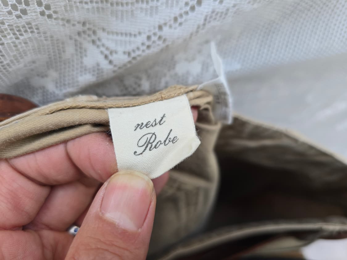 네스트 로브 와이드 팬츠 상품이미지6