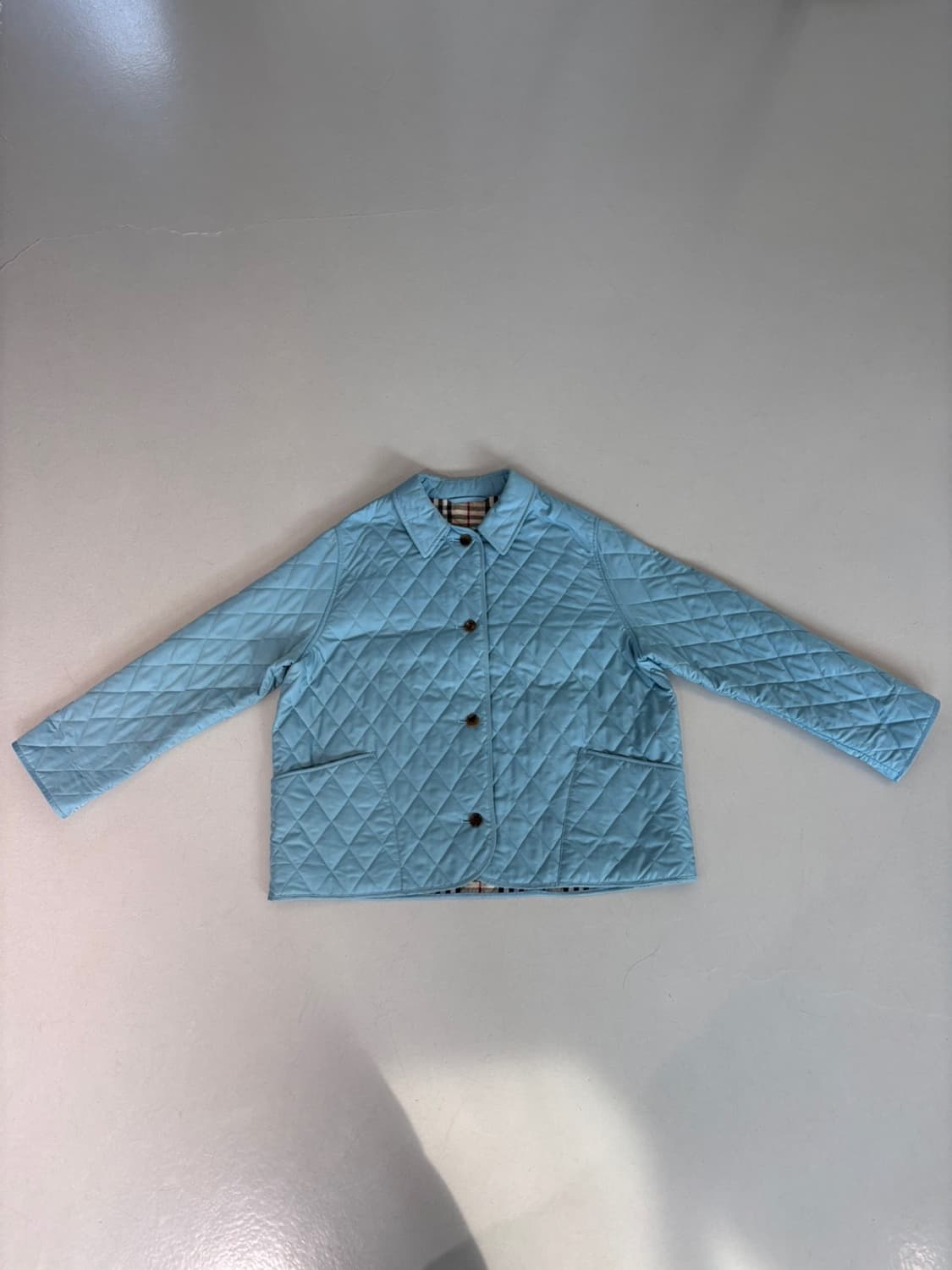 Vintage Burberry Quilting Junper 상품이미지2