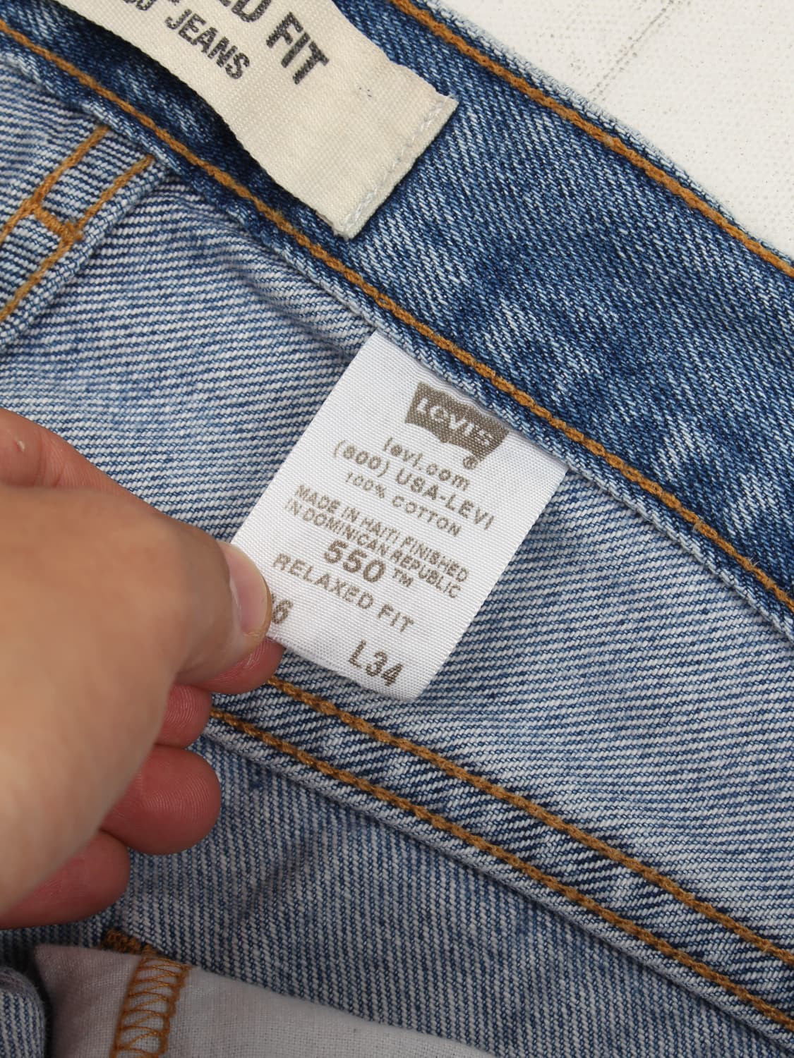 00s LEVI'S 550 Denim Pants (36) (#012) 상품이미지9