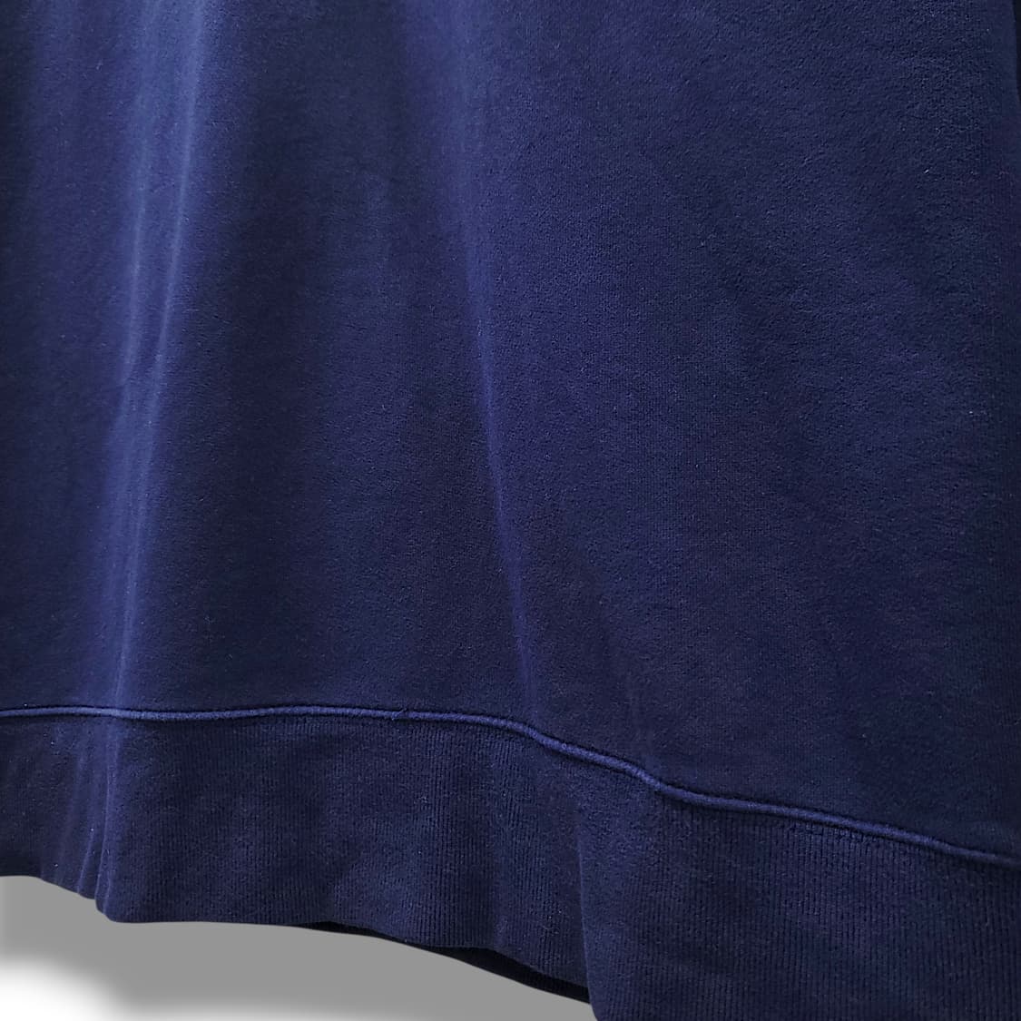 [2XL] 폴로 블루 숄카라 투버튼 스웻셔츠 상품이미지6