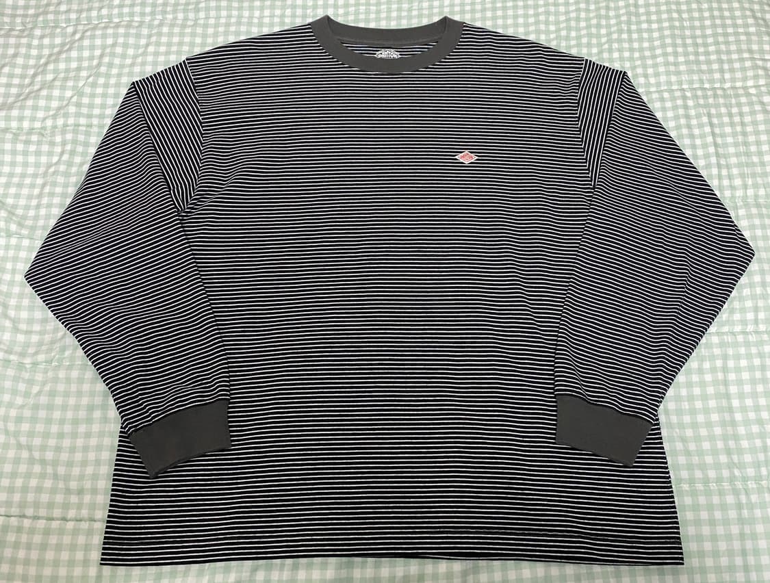 단톤 남성 스트라이프 롱슬리브 상품이미지1