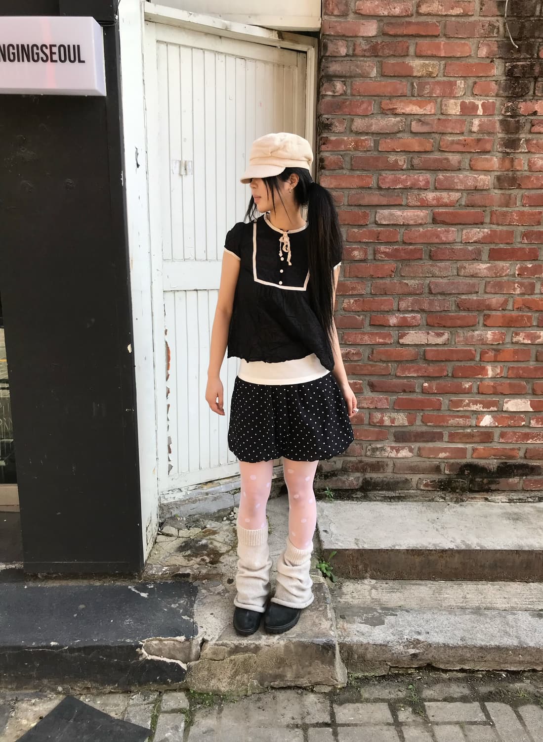 🪽데일리 블랙 소녀 모리 🪽 상품이미지4