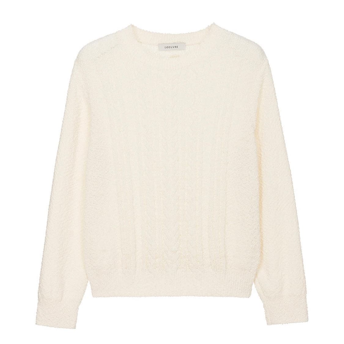 [루에브르] 코튼 혼방 니트 스웨터 상품이미지1