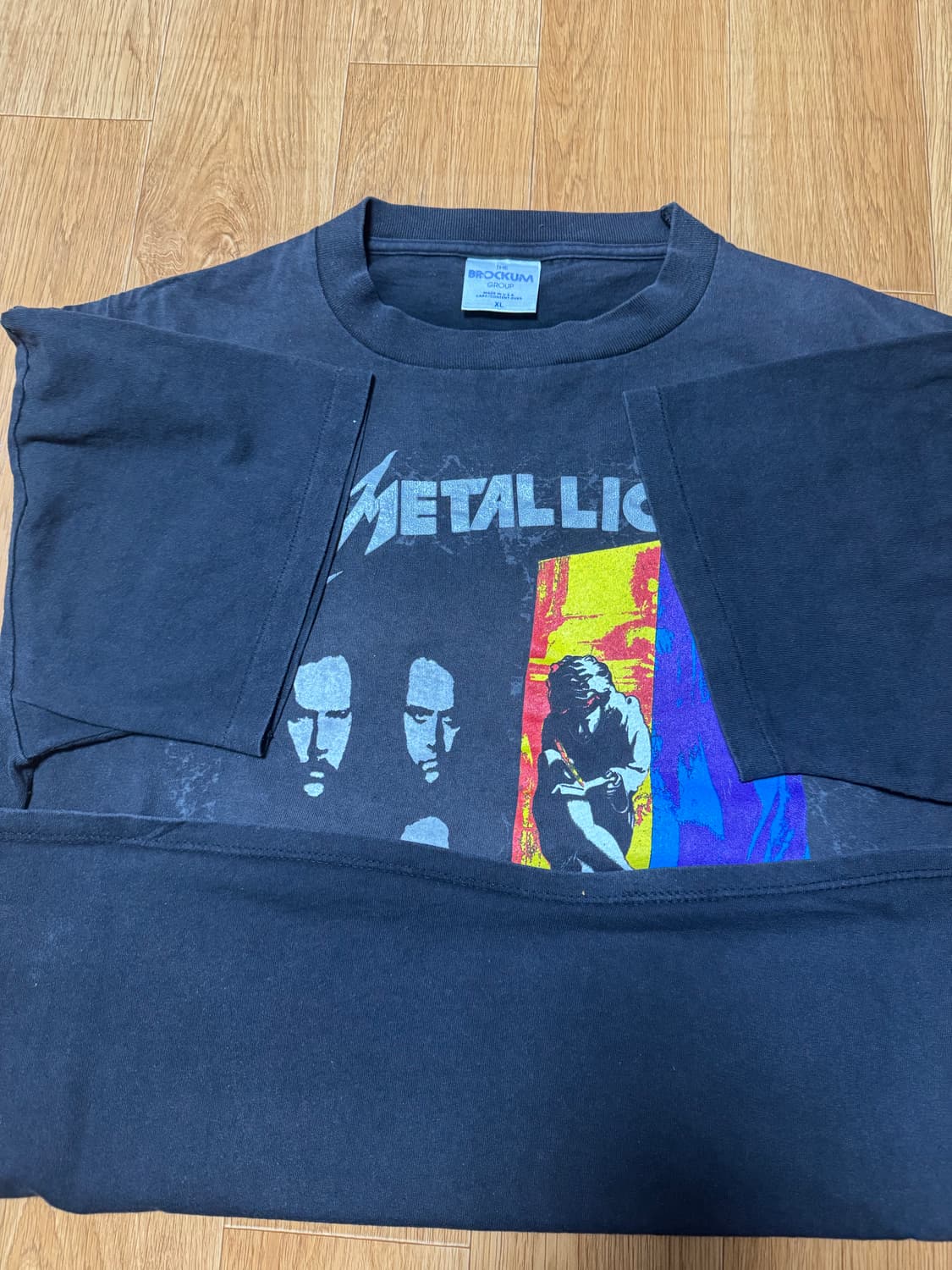 90s 1992 메탈리카x건즈앤로지스 투어 밴드티 상품이미지5