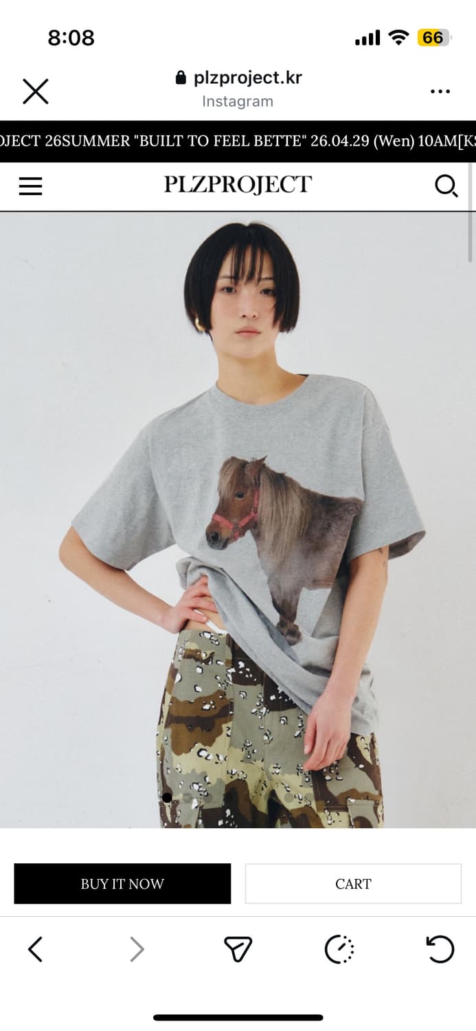 플리즈프로젝트 반팔 상품이미지1