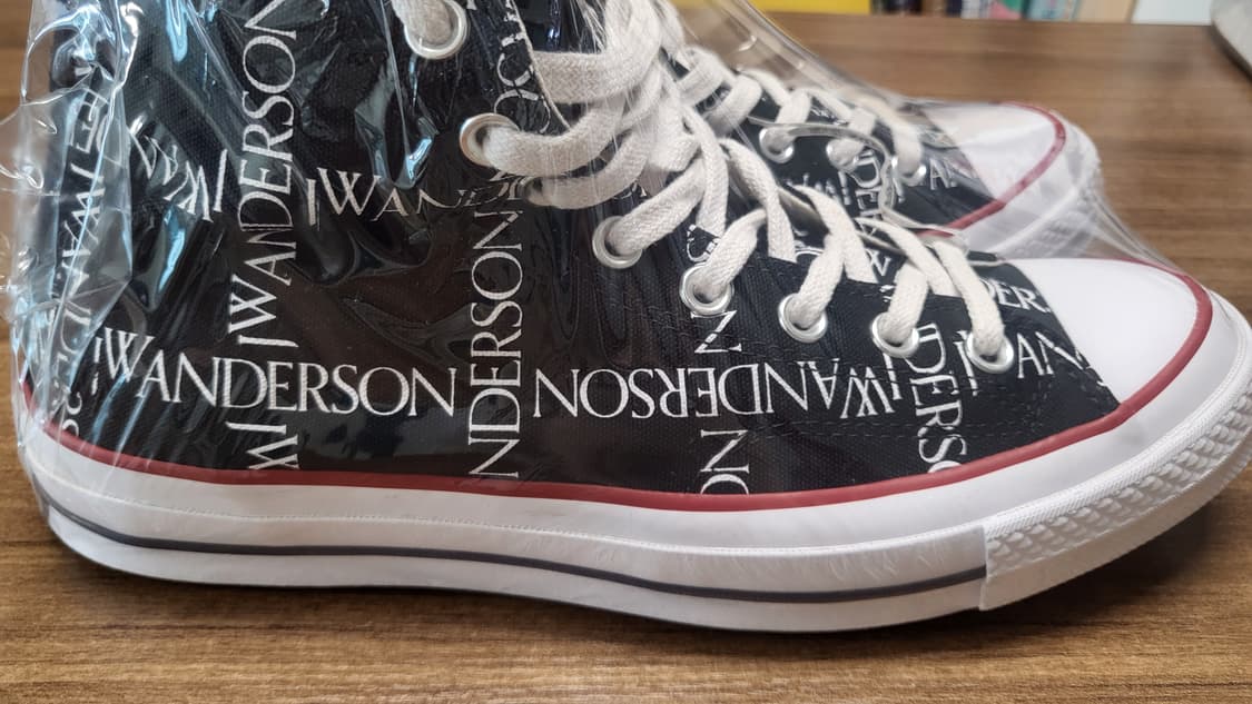 컨버스 x JW앤더슨 하이 블랙 상품이미지3