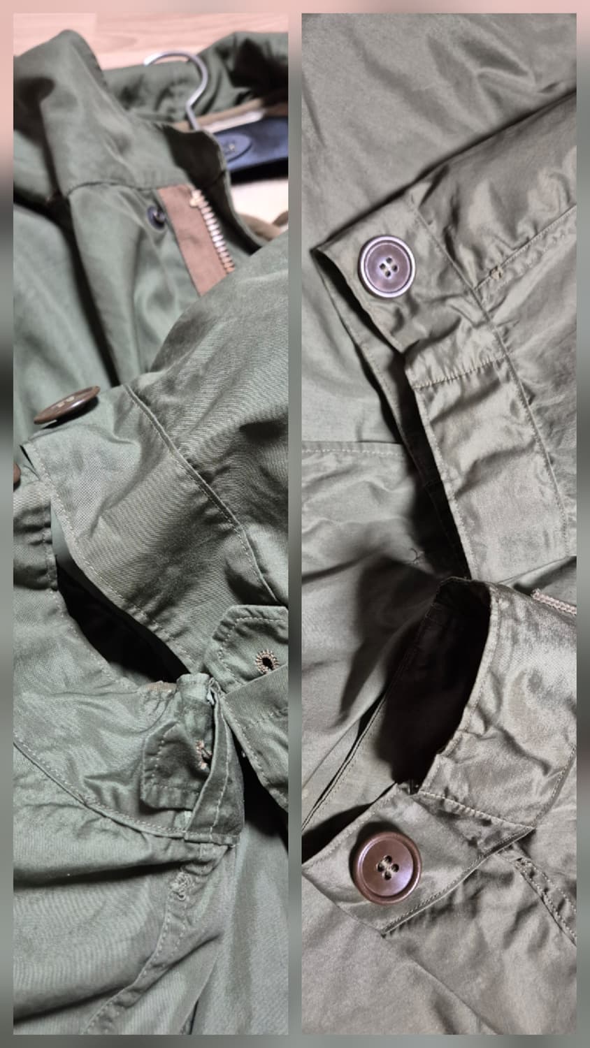 미군 오리지널 M51 (M-1951) 피쉬테일 파카 양털내피 라지 민트급 상품이미지3