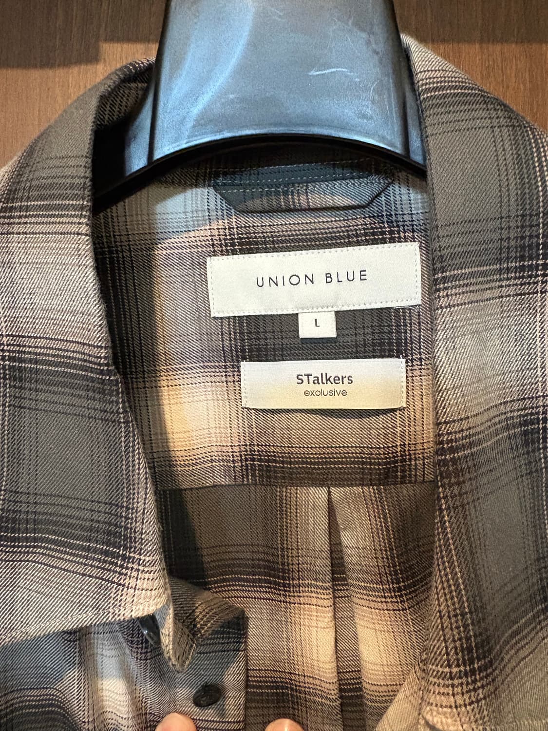 유니온블루X스토커즈 옴브레 셔츠 상품이미지4