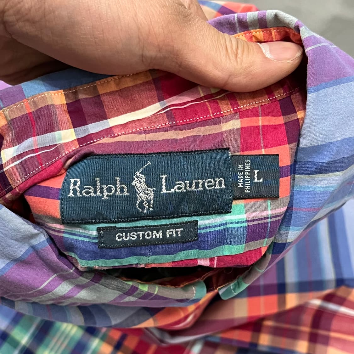  폴로랄프로렌 체크 셔츠 y16130 상품이미지6