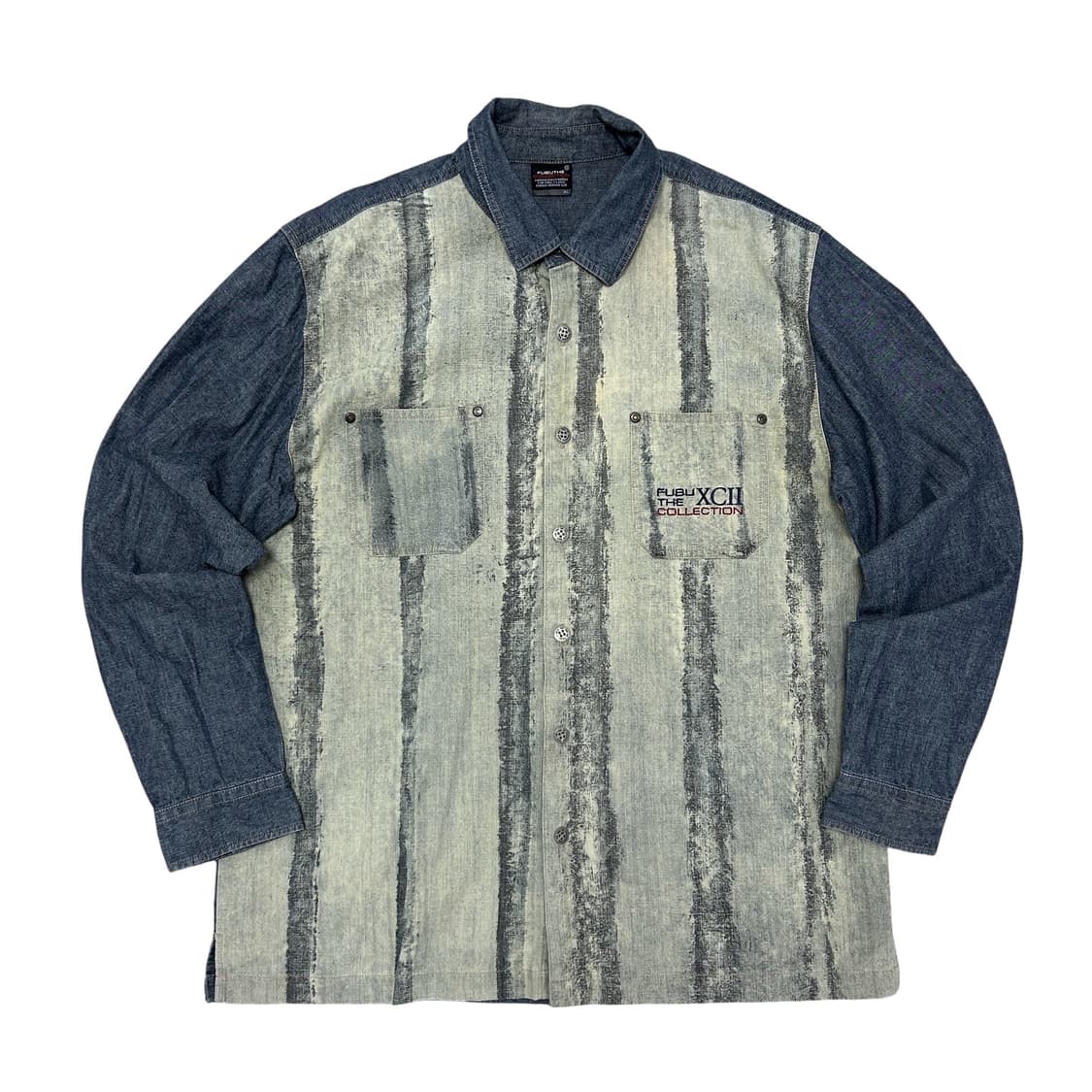 FUBU 후부 올드스쿨 데님셔츠(XL) 상품이미지1
