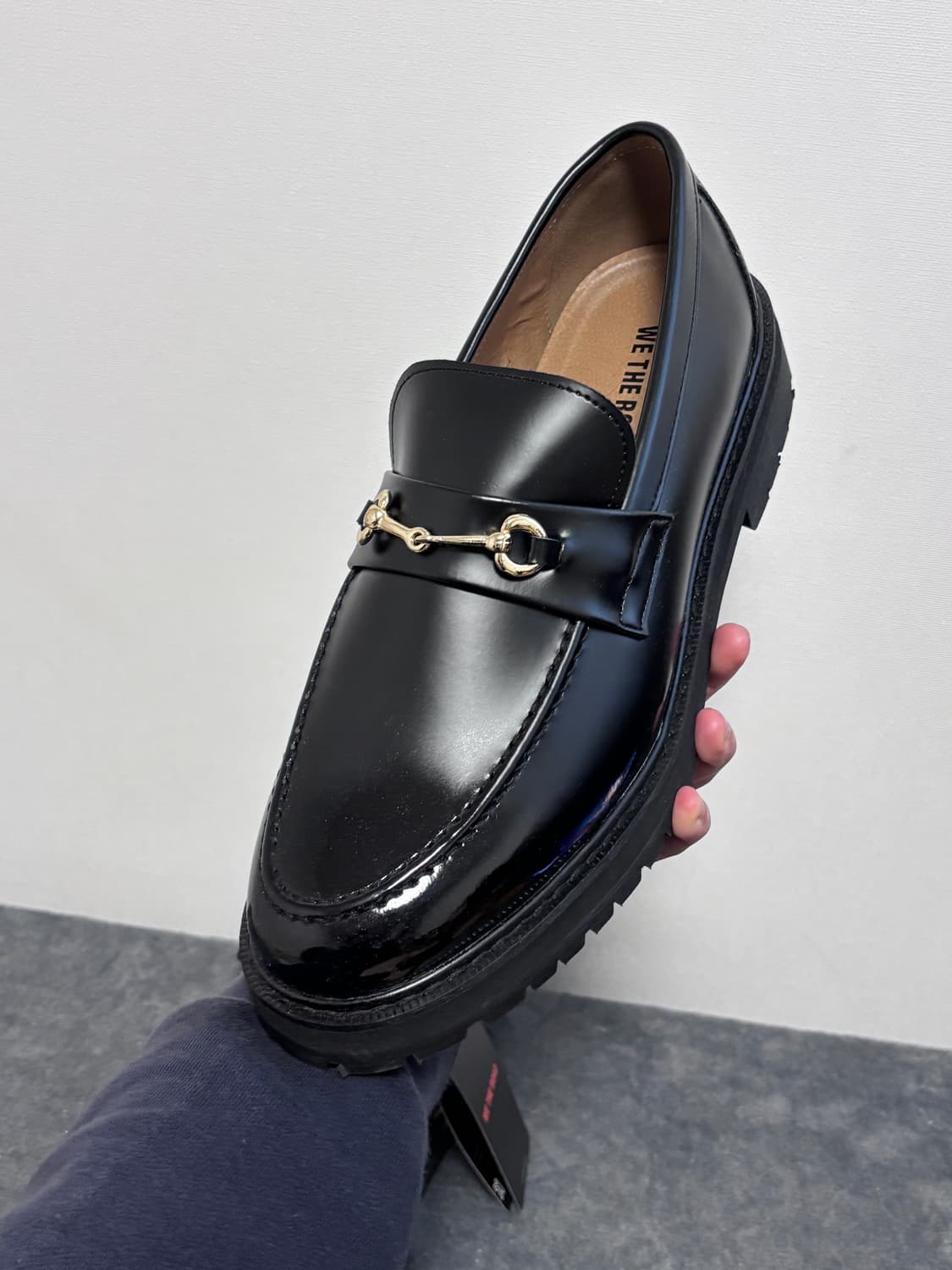 새상품) 280 위더로드 던컨 로퍼 블랙 상품이미지6