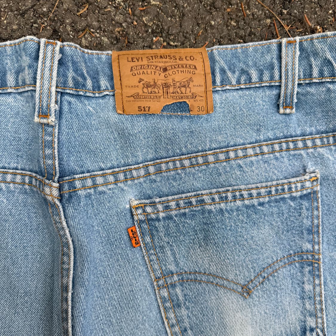 90s USA 빈티지 리바이스 517 오렌지탭 W38 L30 상품이미지7
