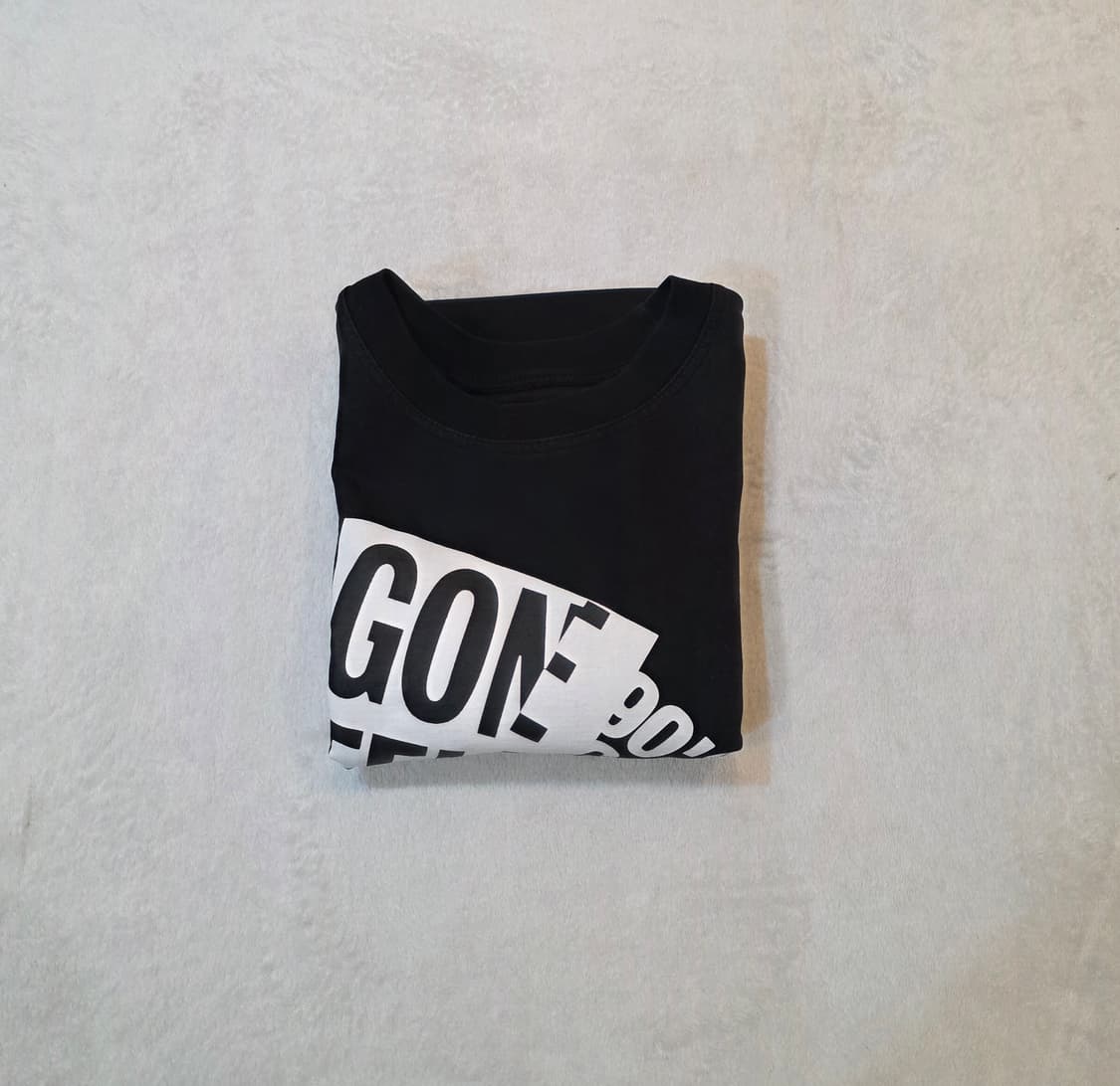 (남녀공용) 페인팅 포인트 반팔 박스티 상품이미지5