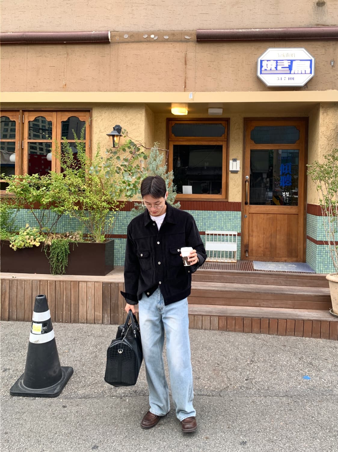 휴즈네스트 코듀로이 트러커 자켓M 상품이미지4