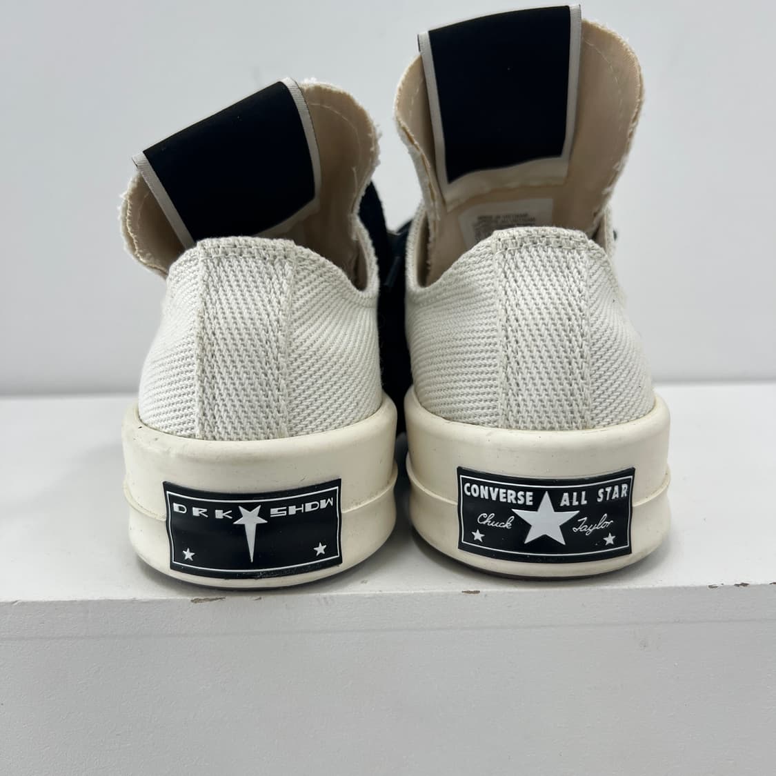 컨버스 x 릭오웬스 다크쉐도우 터보다크 척 70 로우 38 상품이미지3