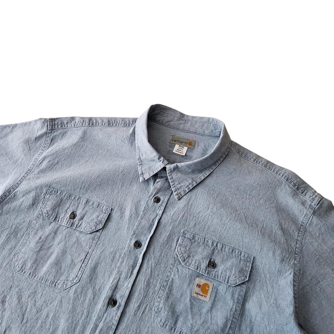 칼하트 면 오버핏 긴팔셔츠 XXXL 상품이미지3