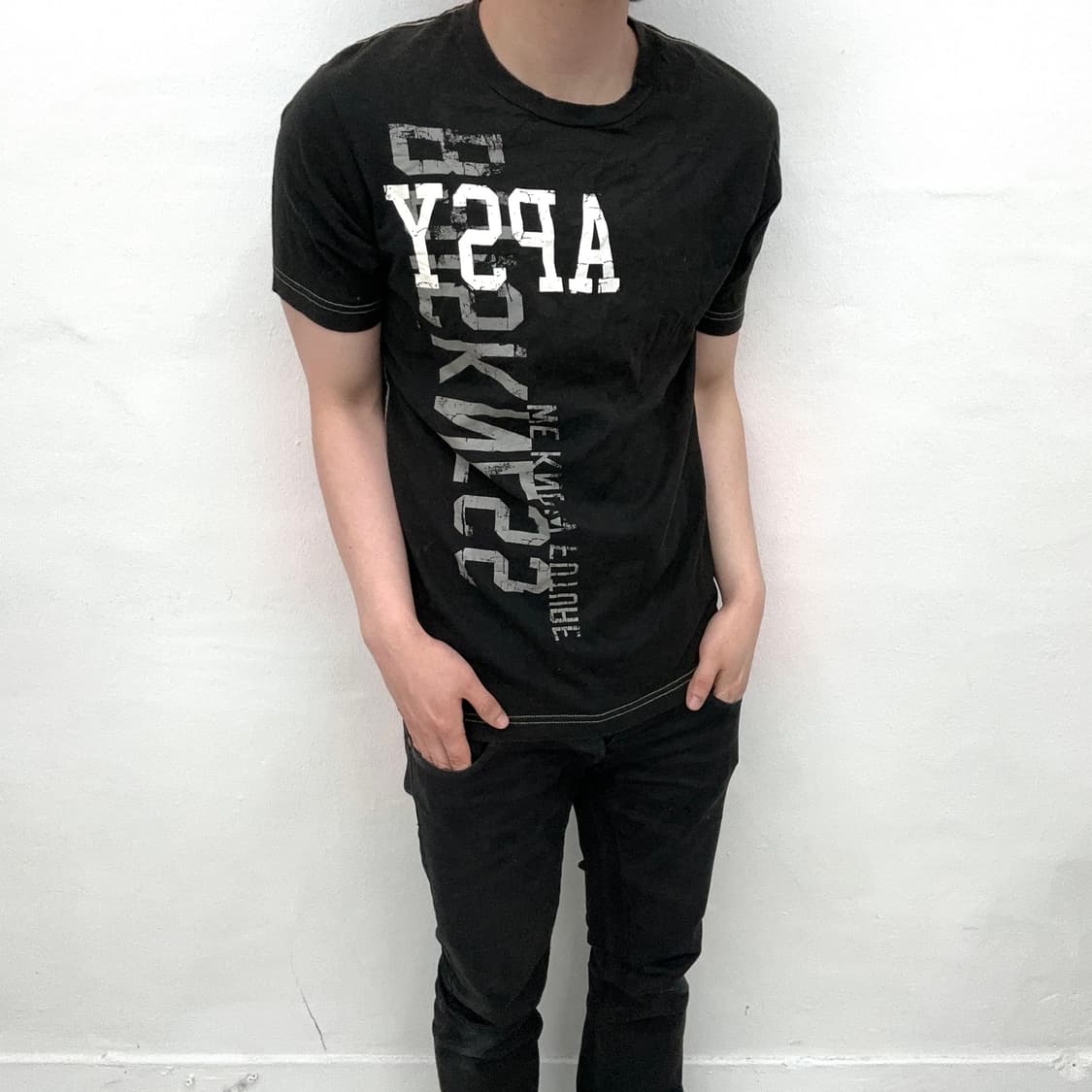 lettering short sleeve 상품이미지2