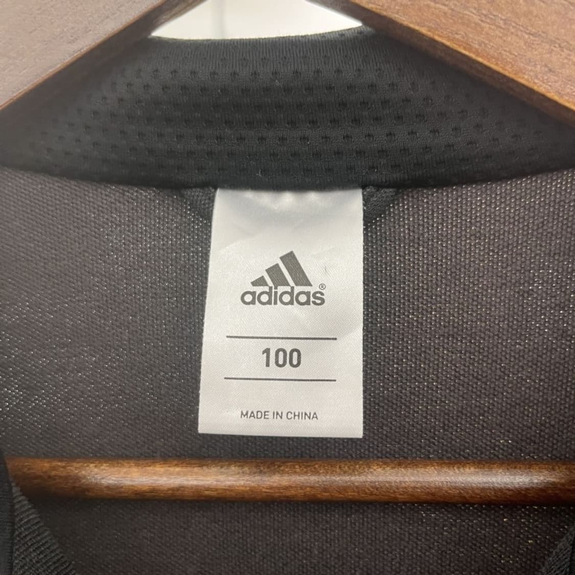 아디다스 올드스쿨 레트로 빈티지 검흰 져지 집업 100 C10329 상품이미지5