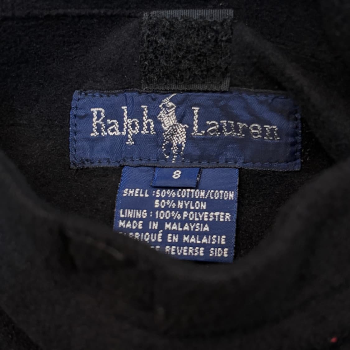 00s 미국 빈티지 폴로랄프로렌 양면 후리스 야상 자켓  상품이미지9