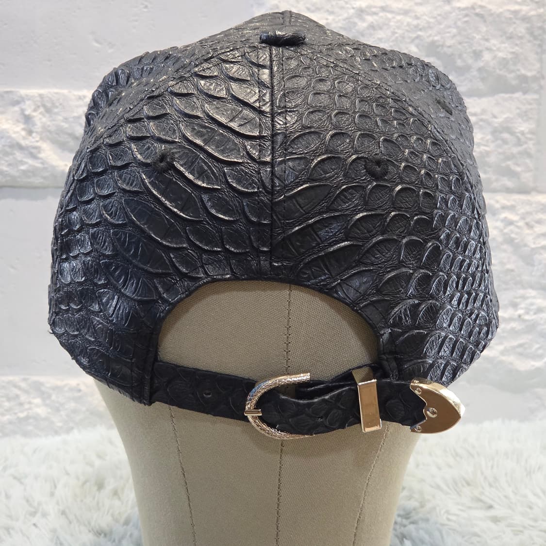 L7-3:헤이터 스냅백 하드웨어 런던 콜라보 블랙 크로커 캡 (56-59 상품이미지7