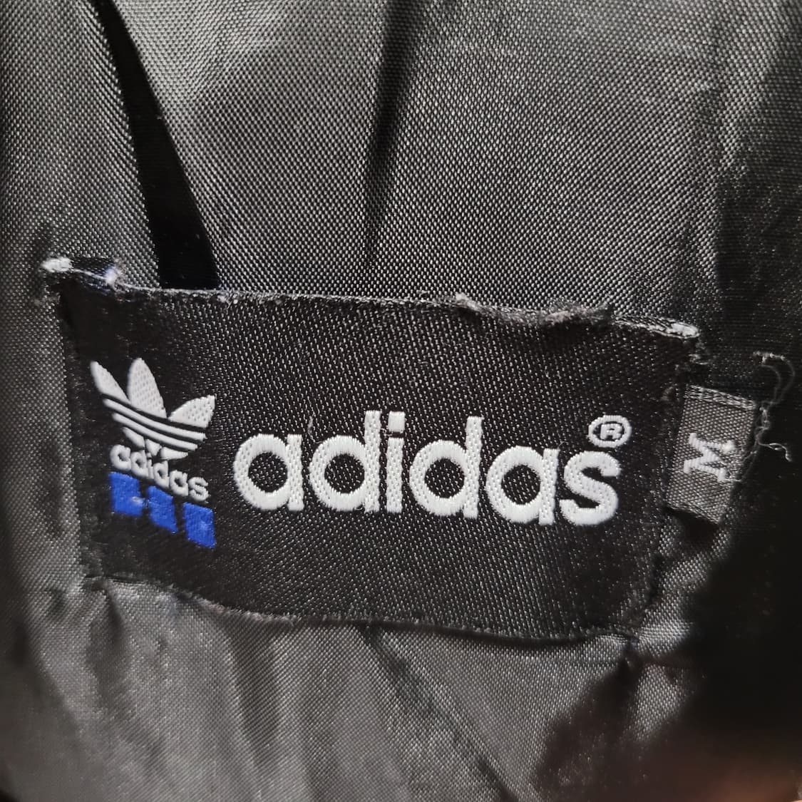 아디다스 00's 아치로고 퀼팅 패딩 자켓 블랙 상품이미지3