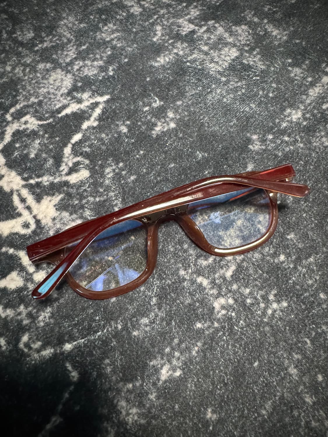 vintage brown glasses 상품이미지2