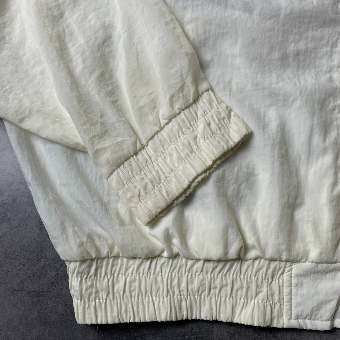 ADIDAS 1990s 아디다스 빈티지 크림 윈드브레이커 A00558 상품이미지5