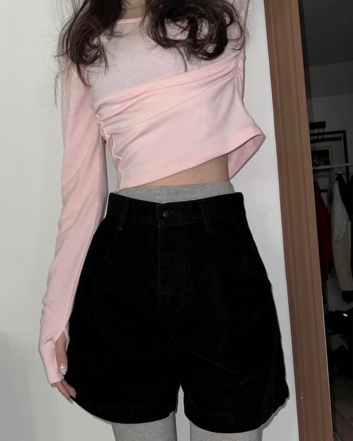 String warmer top pink 상품이미지2