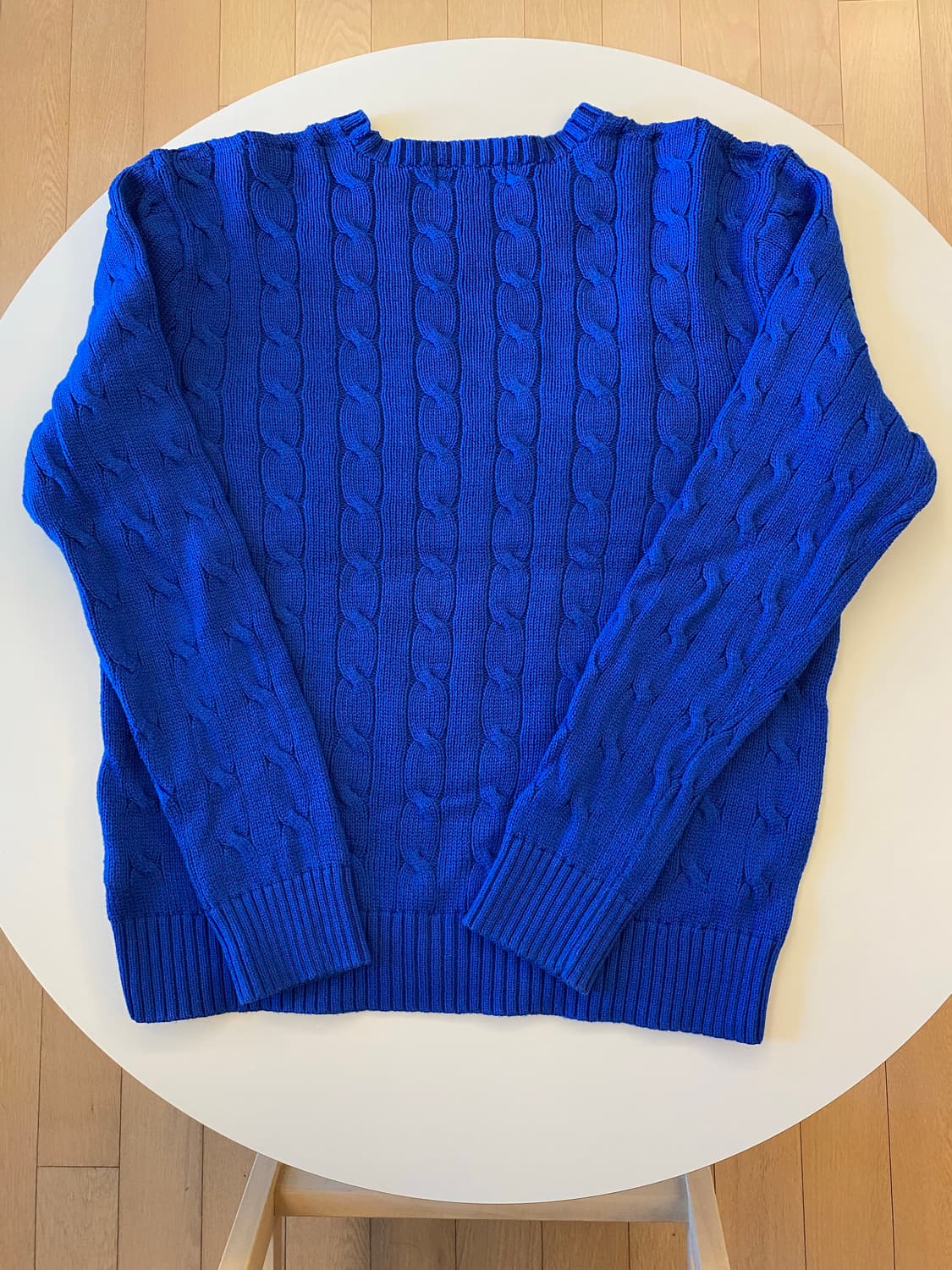 폴로 랄프로렌 케이블 니트 신형 M 상품이미지4