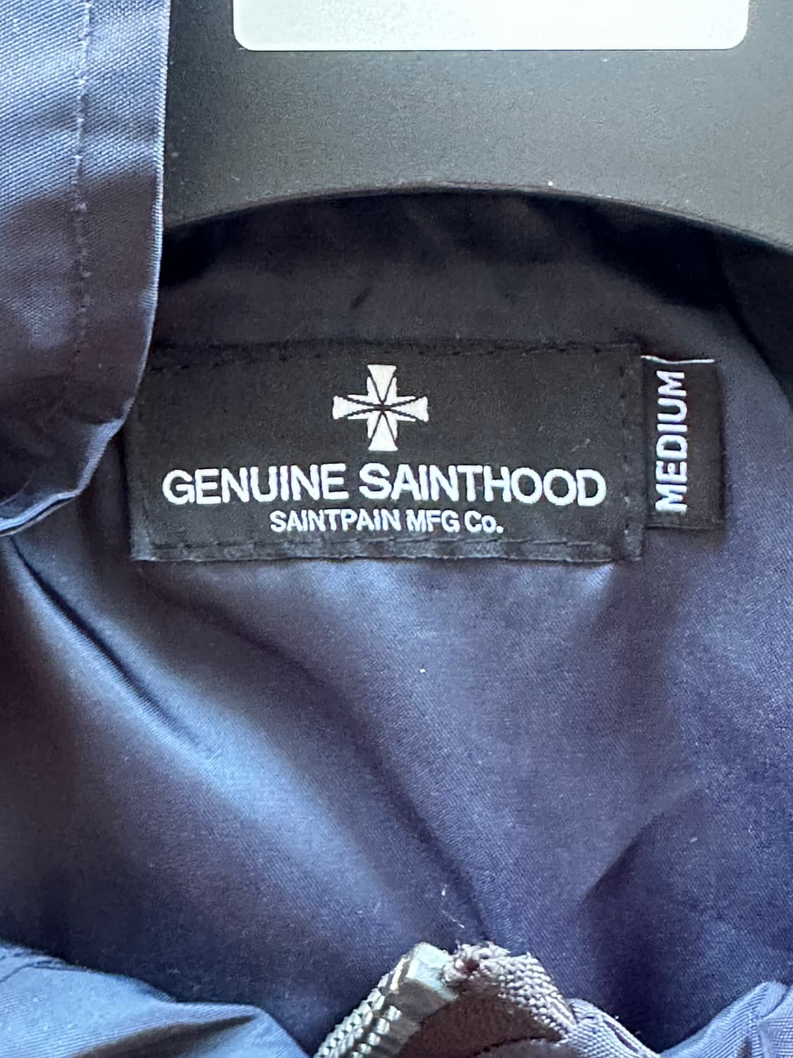 sainthood 라이트 윈드브레이커 네이비 상품이미지4