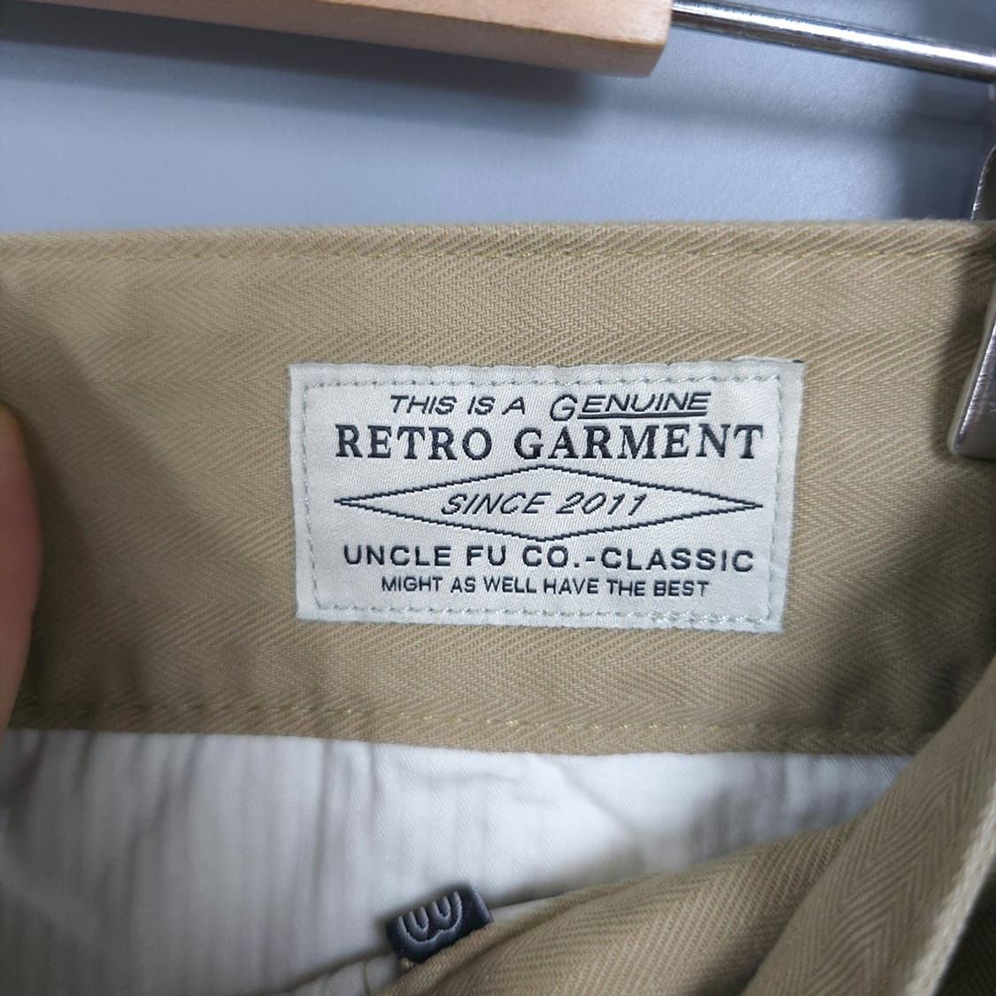 남성용 메이든워크웨어 Maden Workwear 레트로 치노팬츠 L 상품이미지6