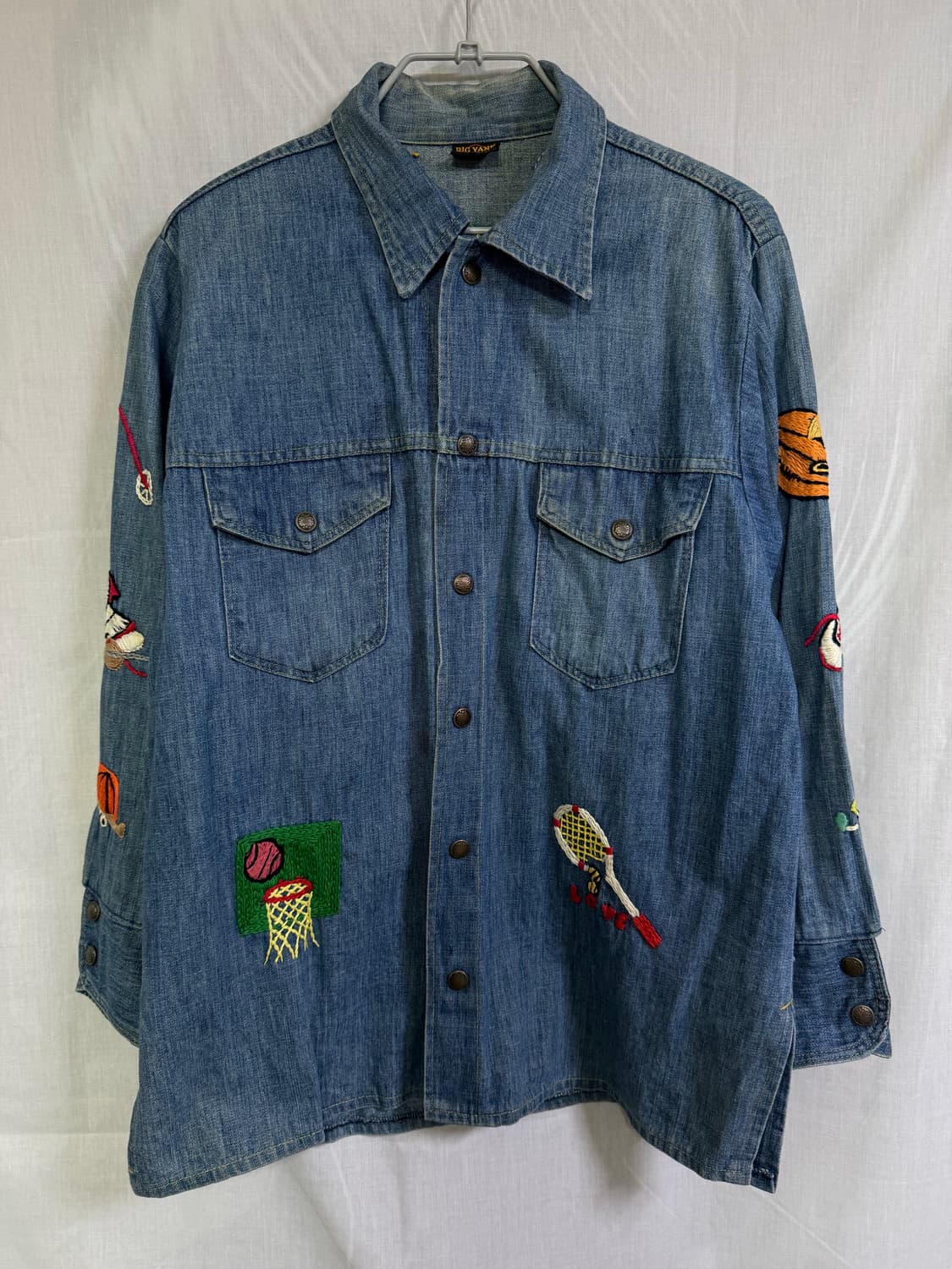 빅얀크 빈티지 데님 셔츠 (big yank) 상품이미지1