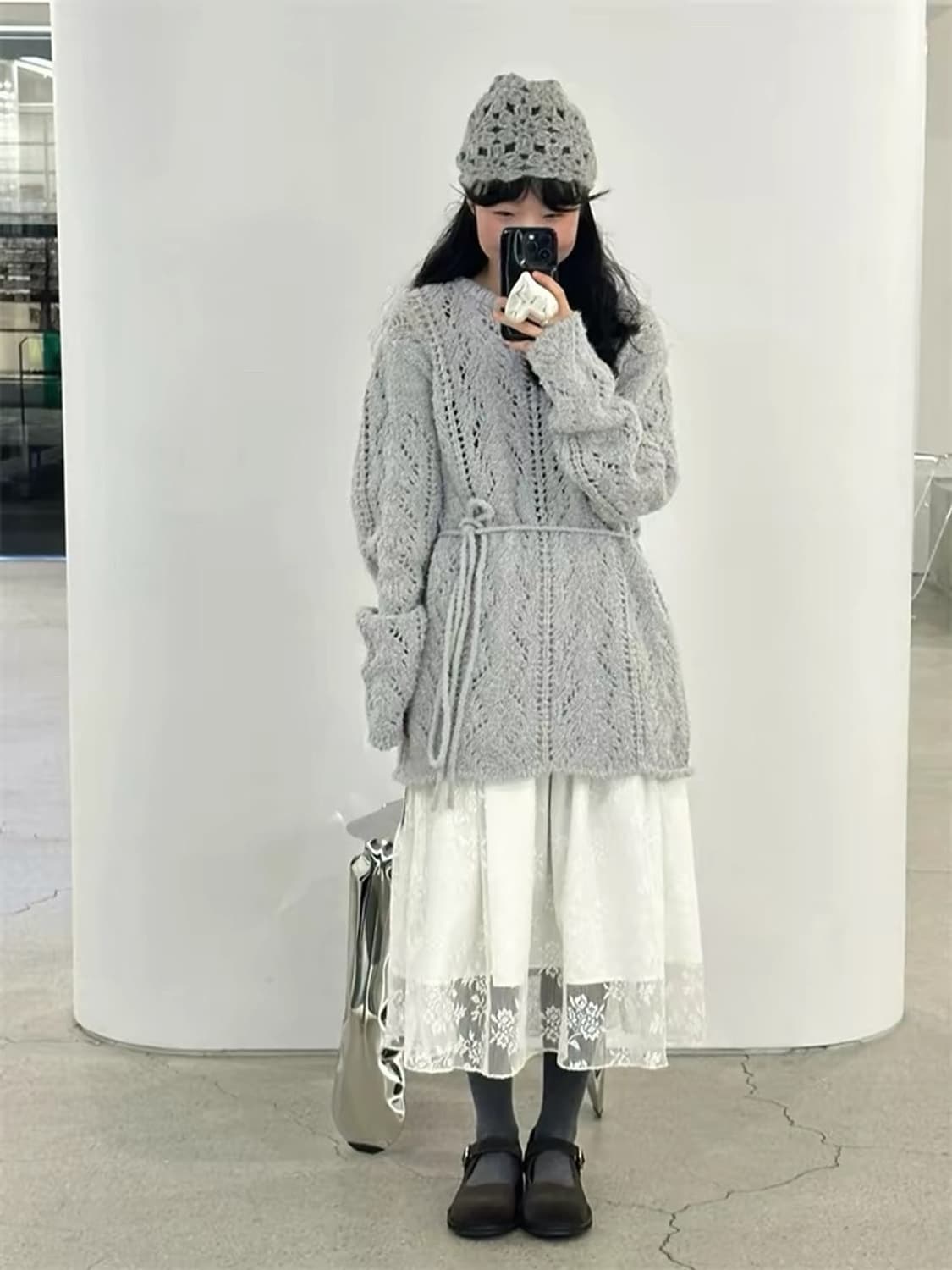 (s) 아뜰리에에디션 레이스 스커트 상품이미지4
