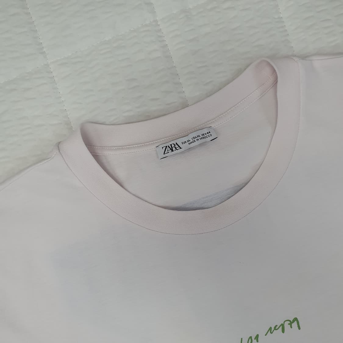 자라 오버핏 반팔티 남자105 상품이미지2