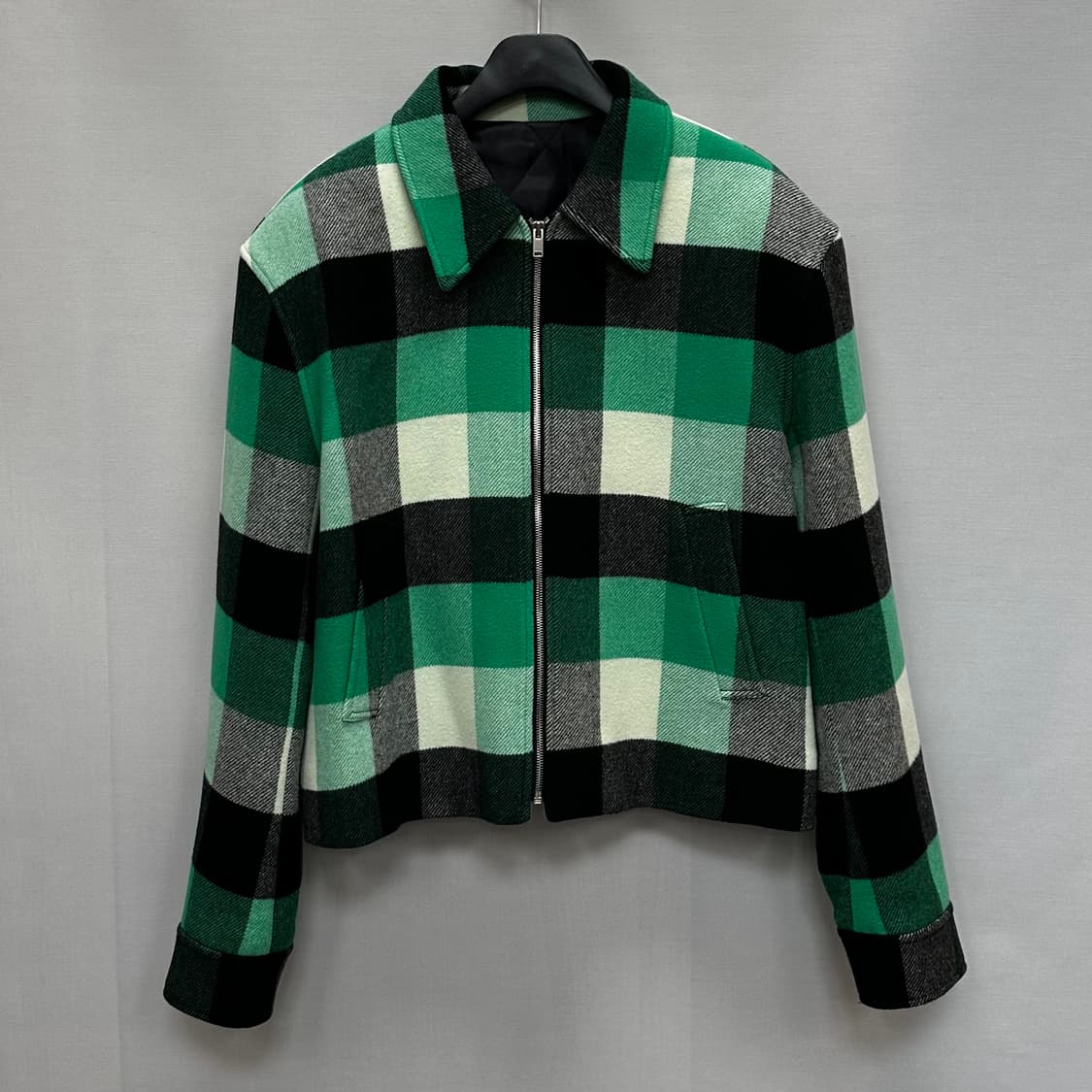 렉토 플레이드 울 체크 자켓 ( 105 ) 상품이미지1